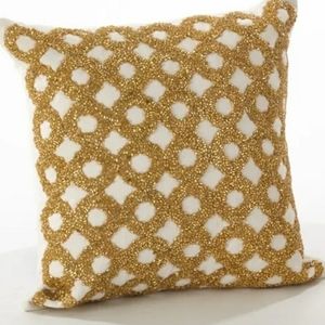 Seren collection beaded throw pillow covers
